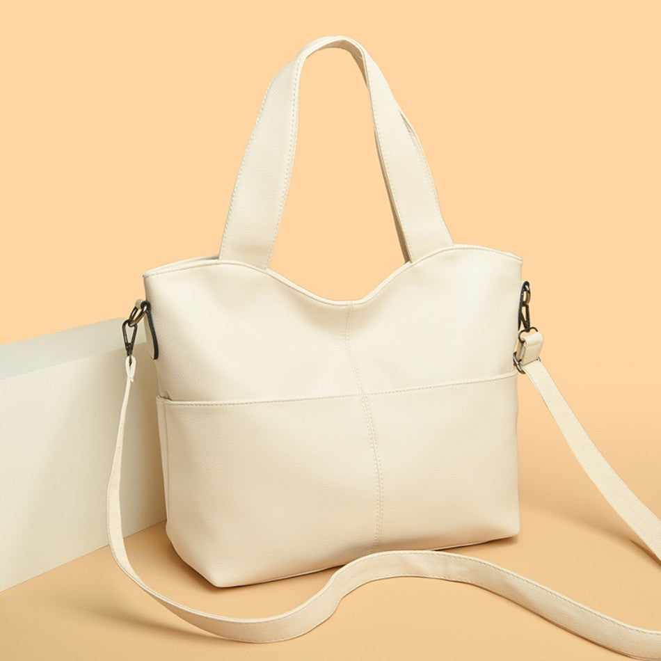 2 Sets Women Handbags Top Quality Pu Leather Luxury Large Capacity Tote Bag Ladies Crossbody Shoulder Bag Purses and HandbagsSac