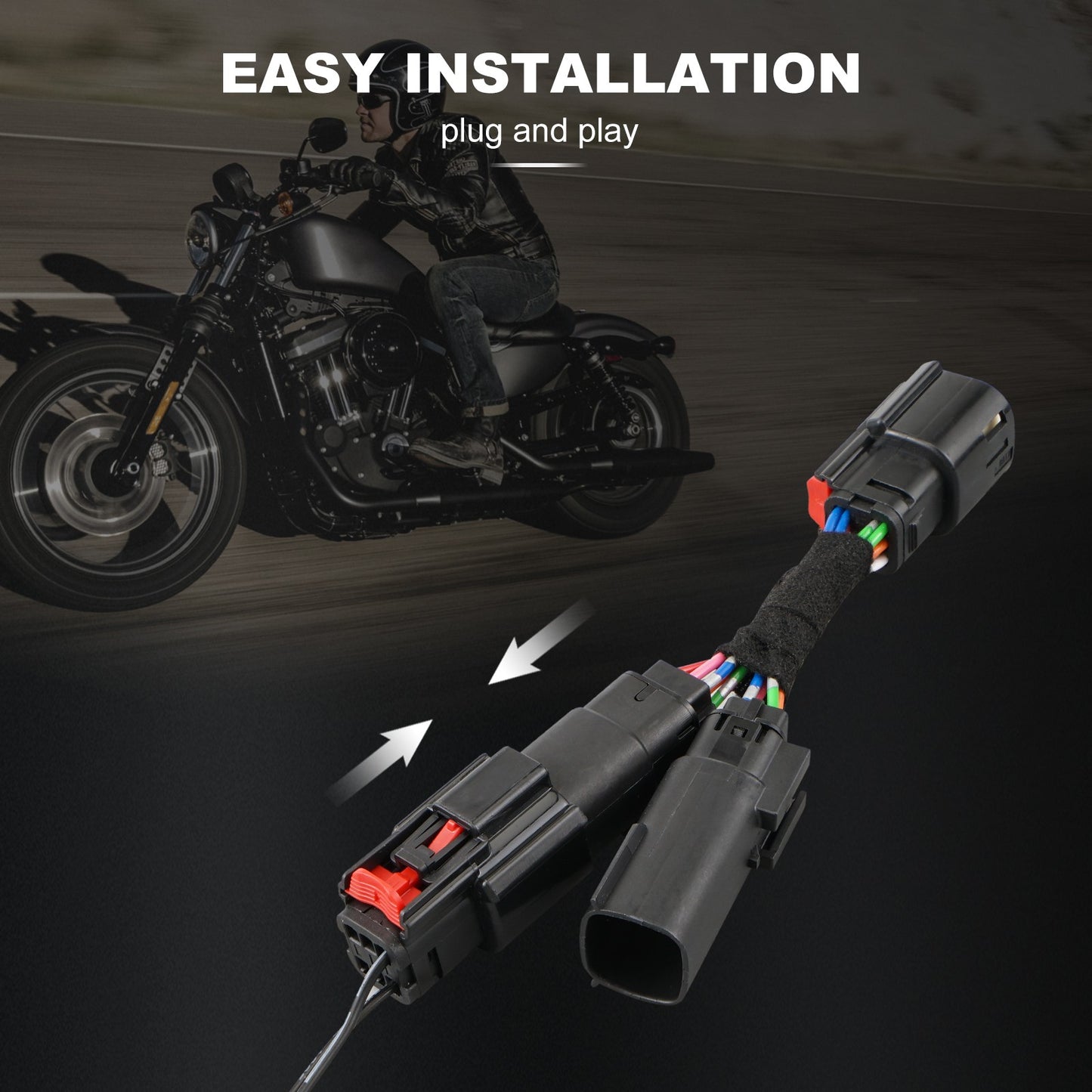 Para Harley Street Glide FLHX 2016-2023 Tampa de Embreagem Derby com Luz de LED Road King FLHR Road Glide FLTRX CVO Tri Glide Electra Glide