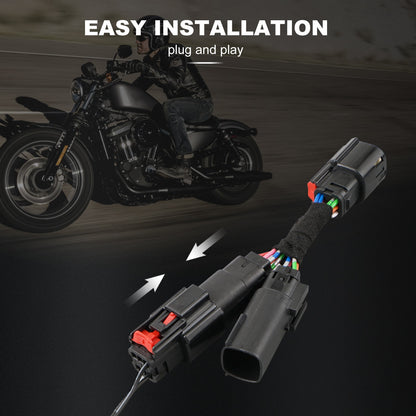 Para Harley Street Glide FLHX 2016-2023 Tampa de Embreagem Derby com Luz de LED Road King FLHR Road Glide FLTRX CVO Tri Glide Electra Glide