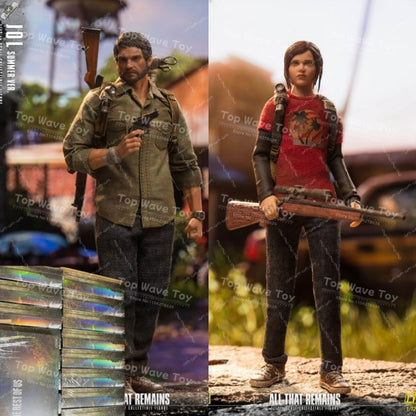Novo Estoque LIMTOYS LMN004 LMN005 LMN006 1/12 The Last Survivor Joel Ellie Action Figure Modelo 6'' Soldado Conjunto Completo Brinquedos