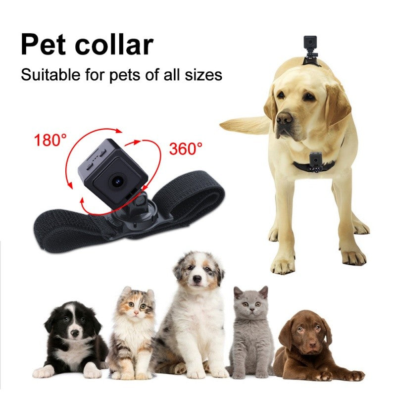 Câmera de Coleira para Animais de Estimação Ajustável HD 1080P Câmera de Bolso Magnética Sem Fio para Cães Gatos Vídeo Volg Gravações para Gatos Cães Presente de Aniversário