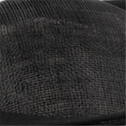 Fascinator de Casamento Sinamay de 4 Camadas de Ótima Qualidade Chapéu para Casamento Elegante Mulheres Moda Acessório de Cabelo Chapeau de Festa e Jantar