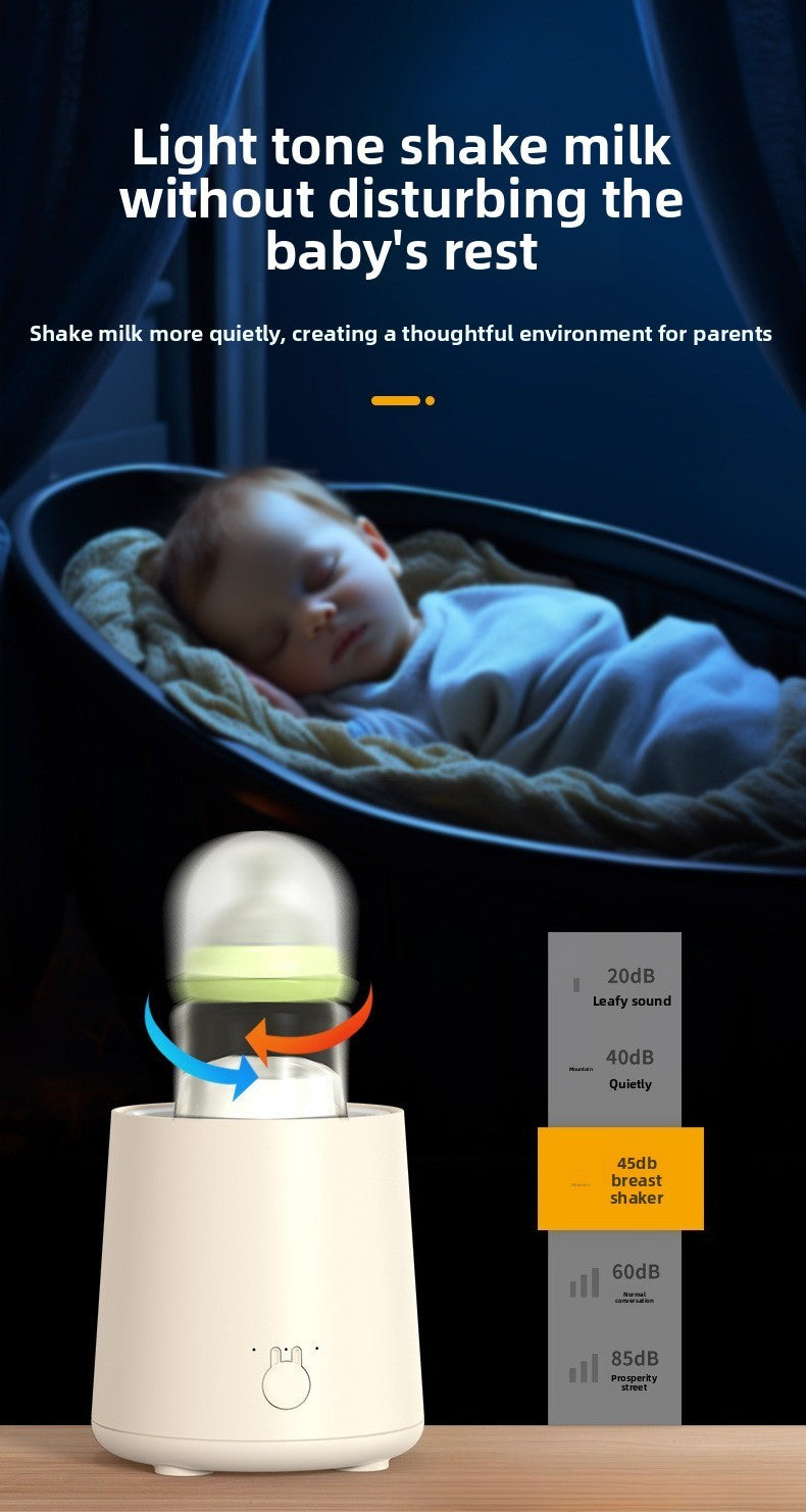 Milk Bottle Shaker USB Electric Portable Smart Intelligent Milk Powder Mixer 3 Speed Adjustment Baby Formula Maker Divine Device