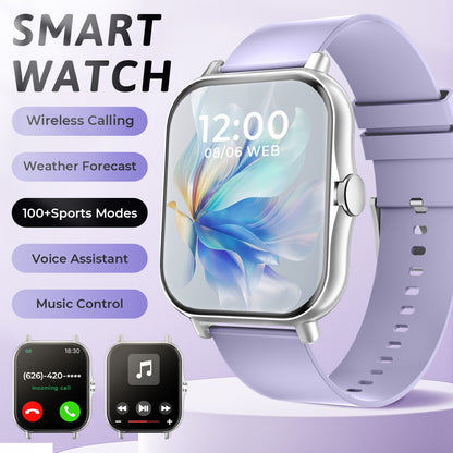 New Smartwatch BT Call Health&Sleep Monitoring 1.83''HD Screen Kids Smart Watch Waterproof Fashoin Sports Bracelet For Women Men
