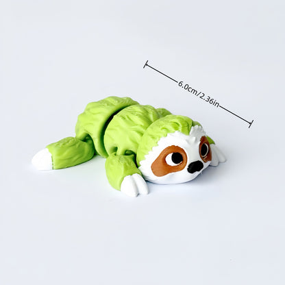 1/2/3 Pieces - 3D Printed Articulated Sloth and Koala Figurines, Indoor and Outdoor Desktop Decorations,  Christmas