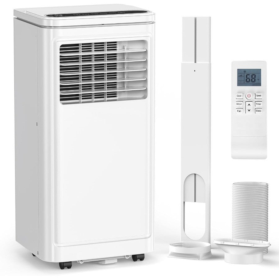 Ar Condicionado Portátil 8000 BTU, Unidade CA Portátil 3 em 1 para Ambientes de até 32m², Mini Ar Condicionado para Quarto com Refrigeração