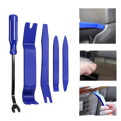 Conjunto de Ferramentas Manuais Automotivas Kit de Ferramentas de Desmontagem de Carro Ferramentas de Reparo de Som DVD Ferramentas de Remoção de Painel de Carro Painel de Acabamento Interno de Plástico