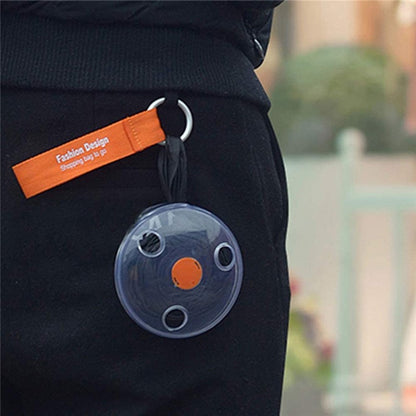 Multifunctional Shopping Storage Bag, Eco, Reusable, Super Small, Portable, Folding, Telescopic Disc, Supermarket