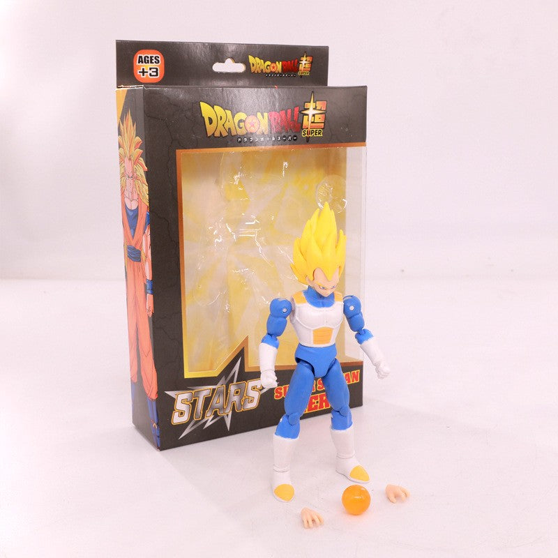 Dragon Ball SHF Goku Vegeta Action Figure Super Saiyan Gogeta Dbz Figurine PVC Collection Model Toys for Kids Gifts