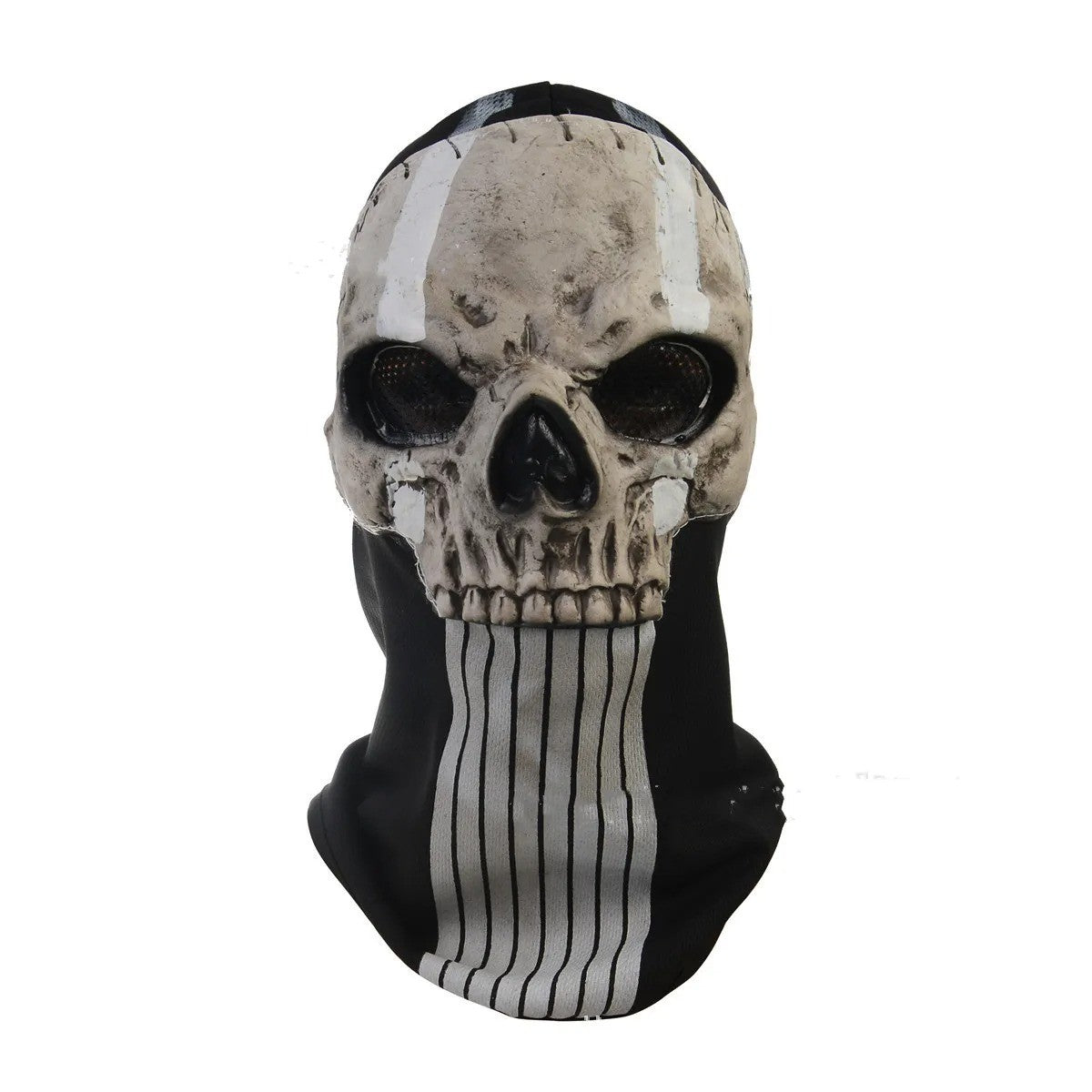 Unisex Cosplay Halloween Horror Ghost Skull Mask Latex Headgear Helmet Cosplay Perform Party Masquerade Prop