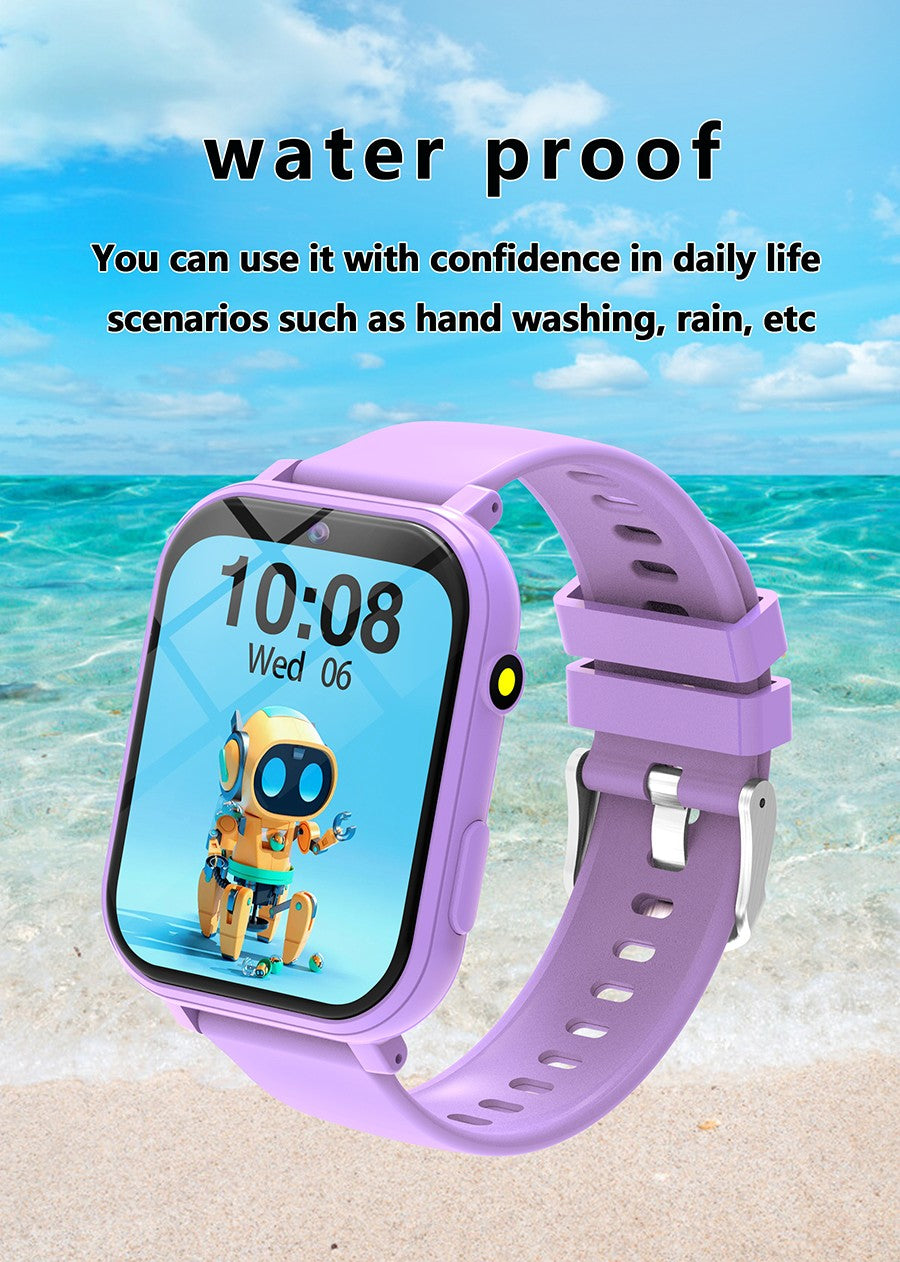 New Fashion Smart Watch For Children Games HD Screen Camera Flashlight Sleep Monitor Alarm Kids Birthday Holiday Gift Boy Girl