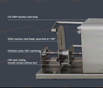 Commercial Spiral Potato Making Machine Potato Twister Automatic Stretch Potato Stick Maker Stainless Steel Food Processor