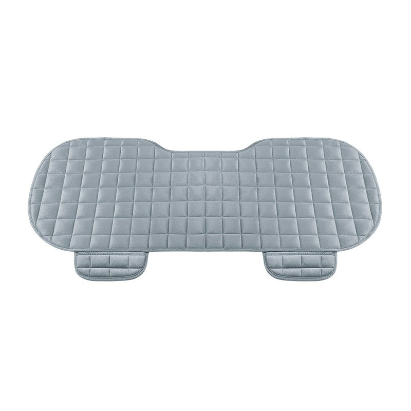 Car Seat Cover Front Rear Flocking Cloth Cushion Non Slide Winter Auto Protector Mat Pad Keep Warm Universal Fit Truck Suv Van