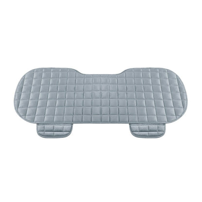 Car Seat Cover Front Rear Flocking Cloth Cushion Non Slide Winter Auto Protector Mat Pad Keep Warm Universal Fit Truck Suv Van