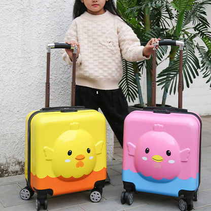 Mala Infantil com Rodas Giro 360 Unissex com Compartimento para Viagem