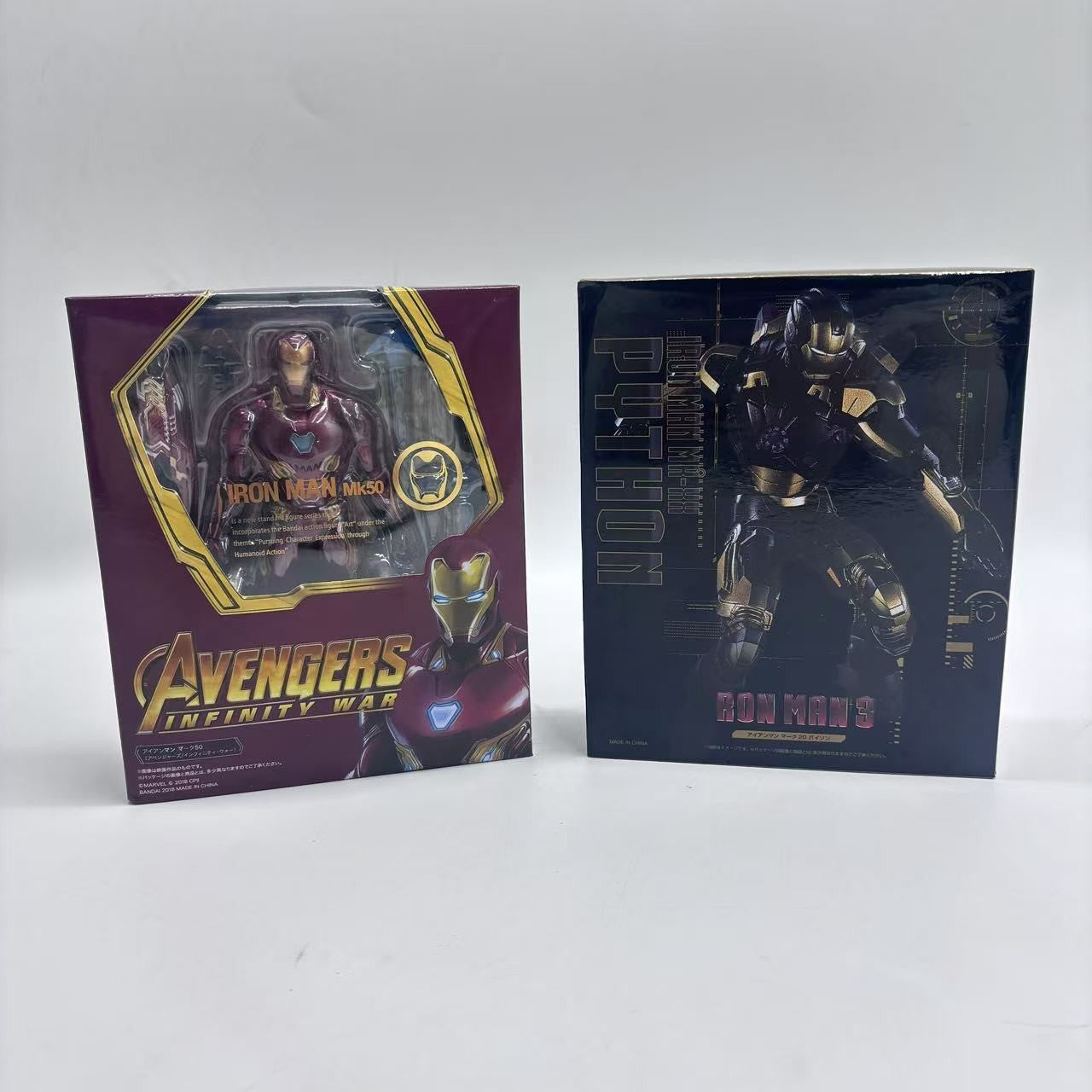 Promoção Limitada SHF Homem de Ferro MK20 Mk50 Articulações Móveis Bonecos de Ação Brinquedos para Crianças