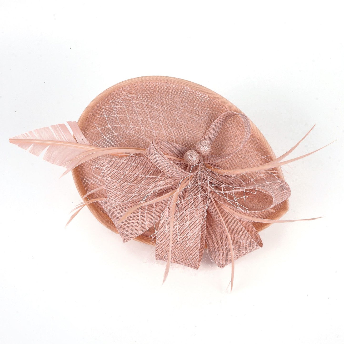 Fascinators de Luxo Kentucky Derby Chapéu de Igreja Design de Pérolas em Tela Laço Máscara Acessórios de Cabelo para Mulheres Senhoras