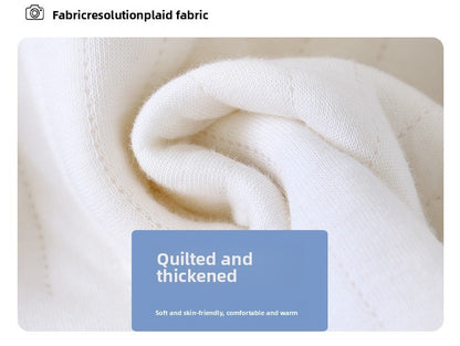 Baby Thermal Pajama Set 3-Layer Cotton Warm Winter Sleepwear Thickened Comfortable Unisex Kids Underwear Boys Girls