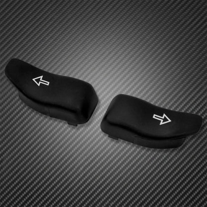 2xMotorcycle Turn Signal Extension Caps Switch Button Extended Cover For Harley Touring Street Electra Glide Road King 2014-2021
