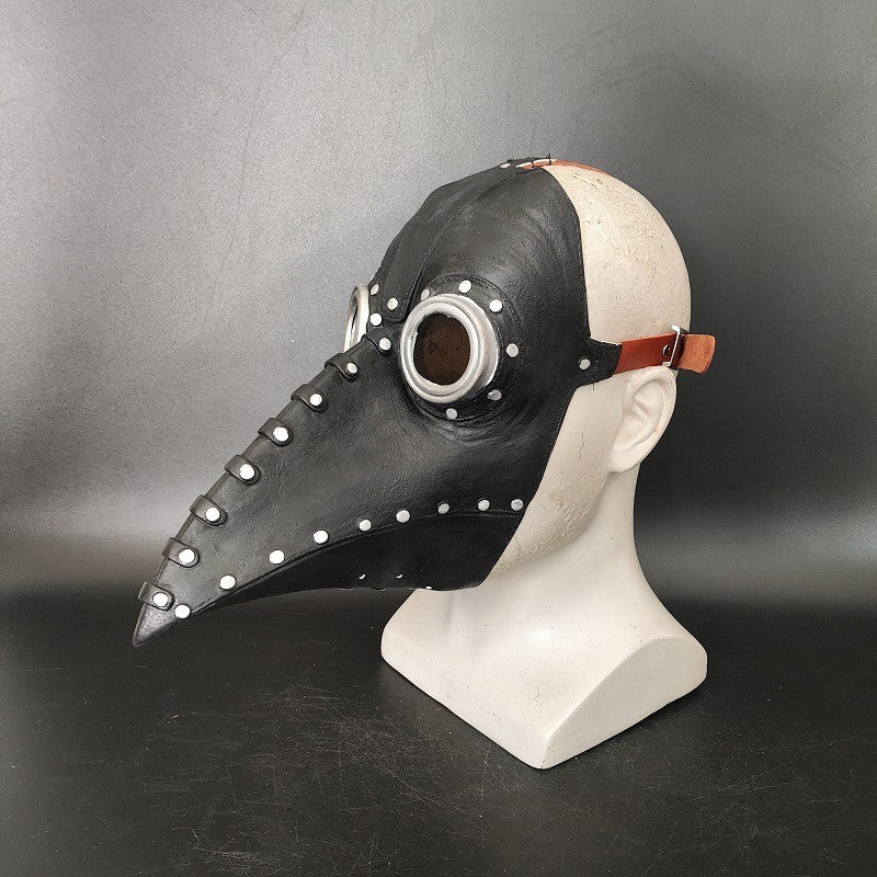 Halloween Party Horror Mask Punk Steam Plague Bird Beak Mask Crow Beak Mask Holiday Performance Props