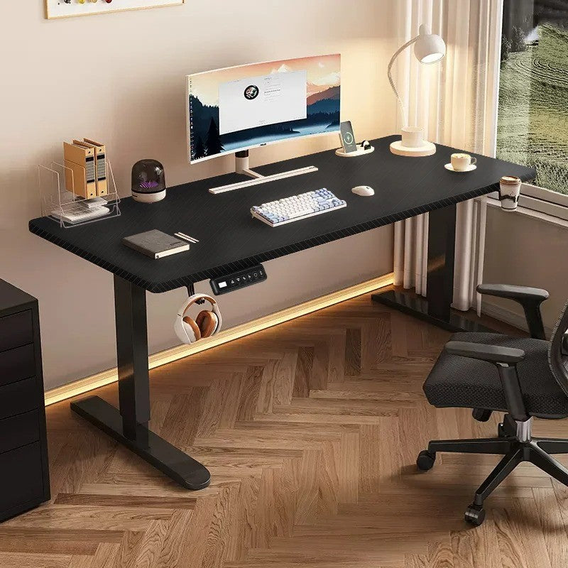 Height Adjustable Desk Motion Electric Sit Stand Up Down Computer Table Lift Motorized Gaming Desktop Modern Home Office Desks