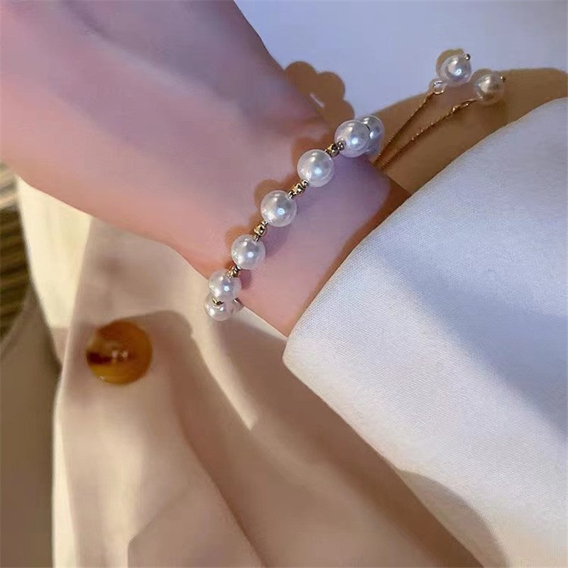 Pulseira de Tulipa de Opala Requintada com Zircônia para Mulheres Acessório Diário Personalizado da Moda Joias para Festas Presentes de Aniversário