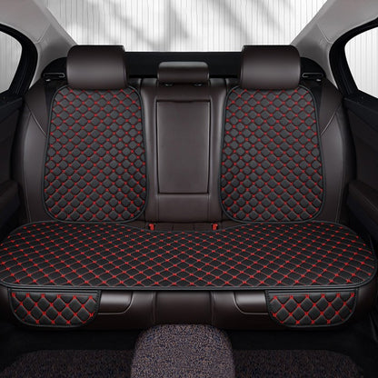 Kcimo Pu Leather Car Seat Cover Seat Back Soft Cushion Universal Front and Rear Car Seat Cushion Chair Carpet Pad Four Seasons