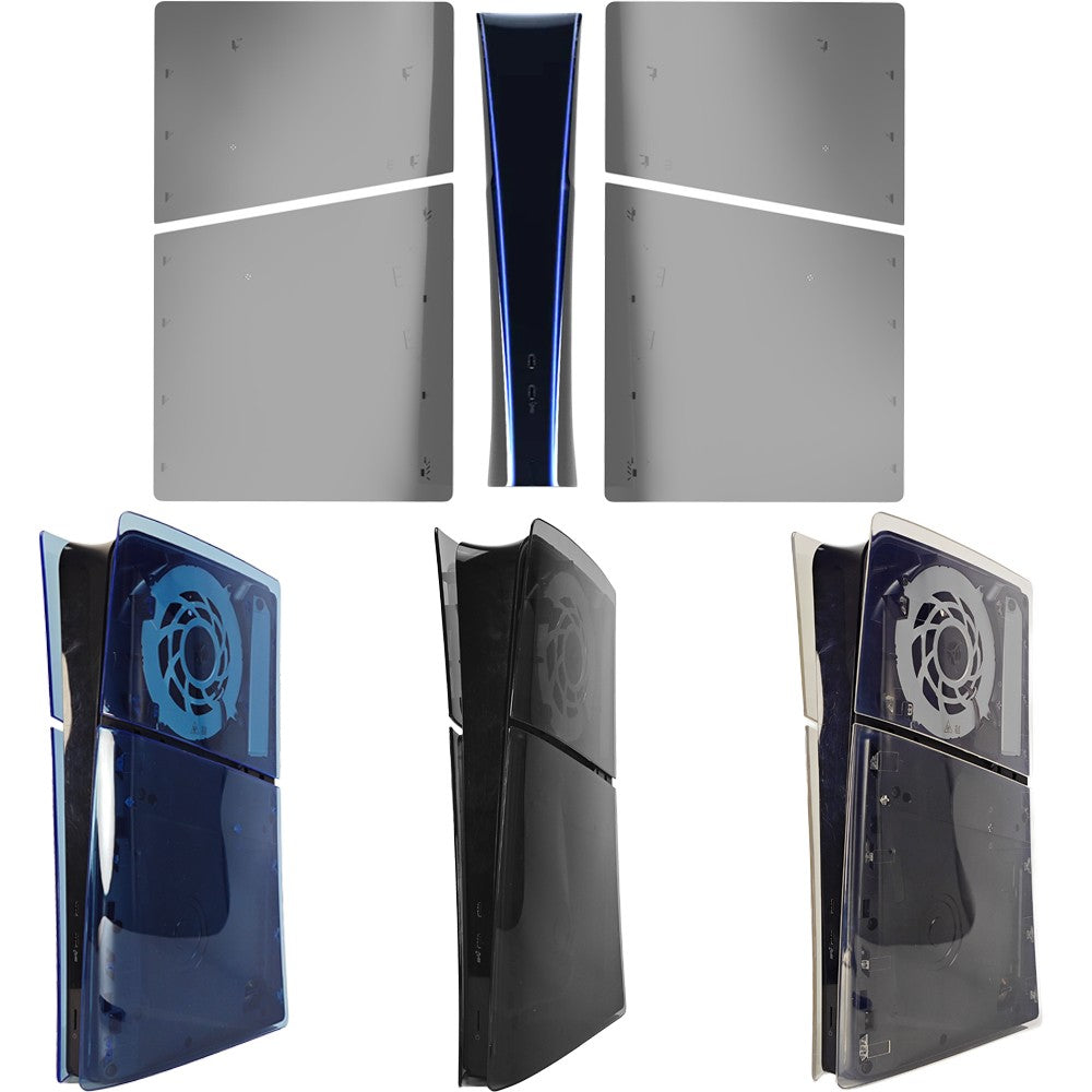 Console Case Replacement For PS5 Slim Digital Edition Version Hard Faceplate Gaming Accessory  Transparent Protector Cover