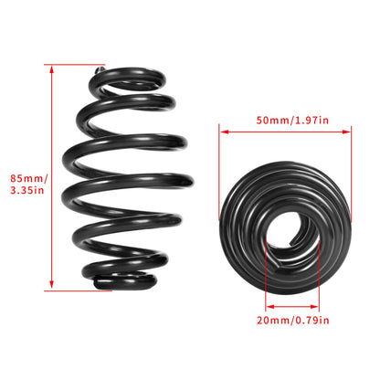 Assento Solo Selim Assento com Mola para Harley Dyna Fatboy Sportster Softail XL1200 XL883 Bobber Chopper XL 883 1200