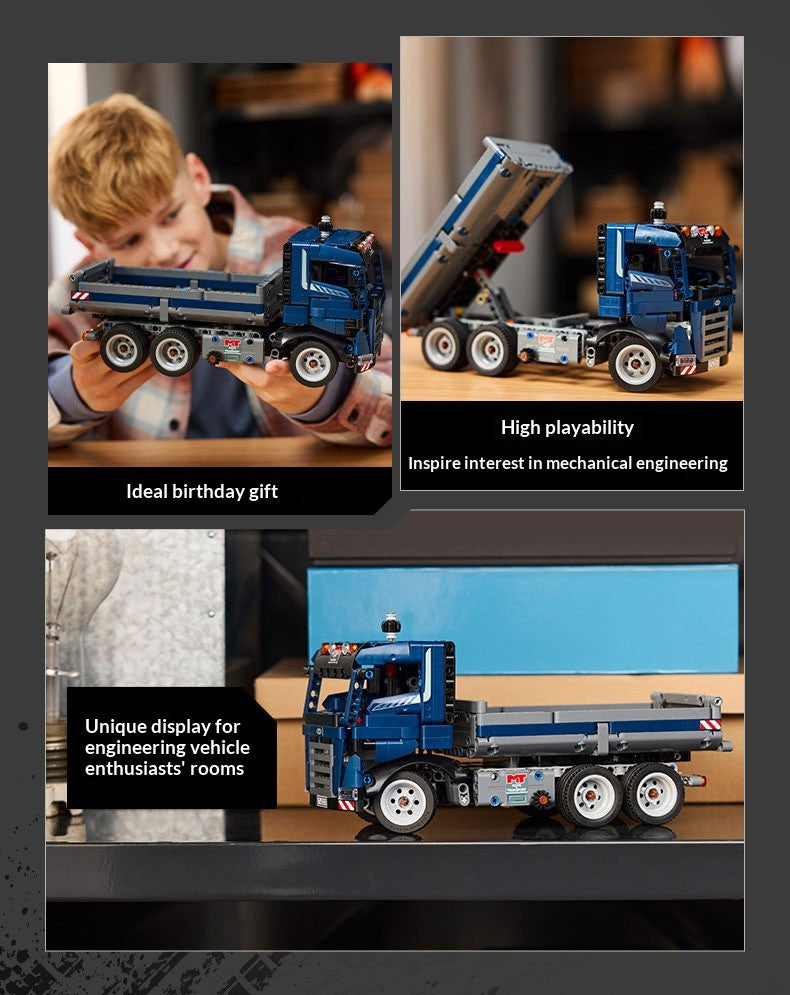 Série de Máquinas de Montagem LEGO Building Blocks 42203 42197 42199 Escavadeira Veículo de Carregamento Brinquedos Infantis Presente de Natal