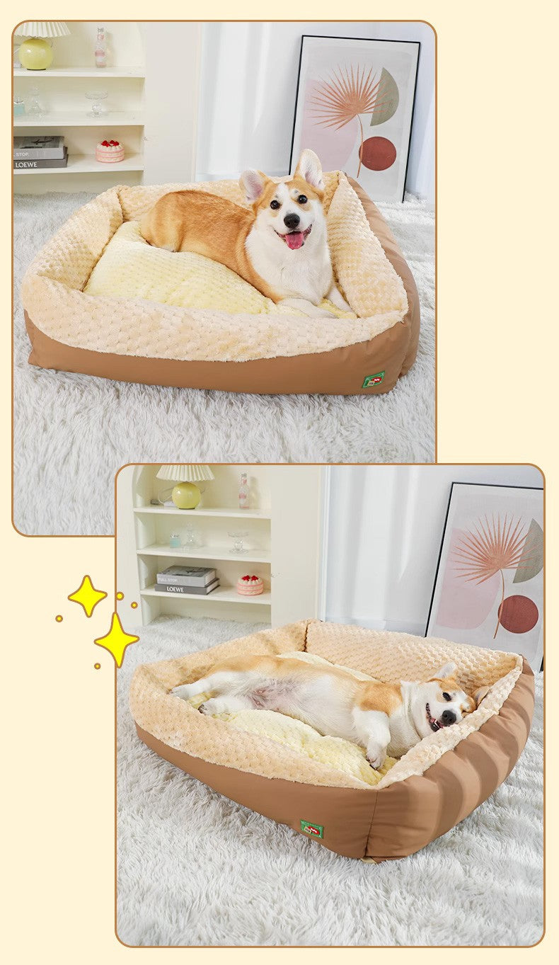 HOOPET Inverno Cama para Cachorro Sono Profundo Quente Pet Colchão para Cães Gatos Canil Produtos para Pet