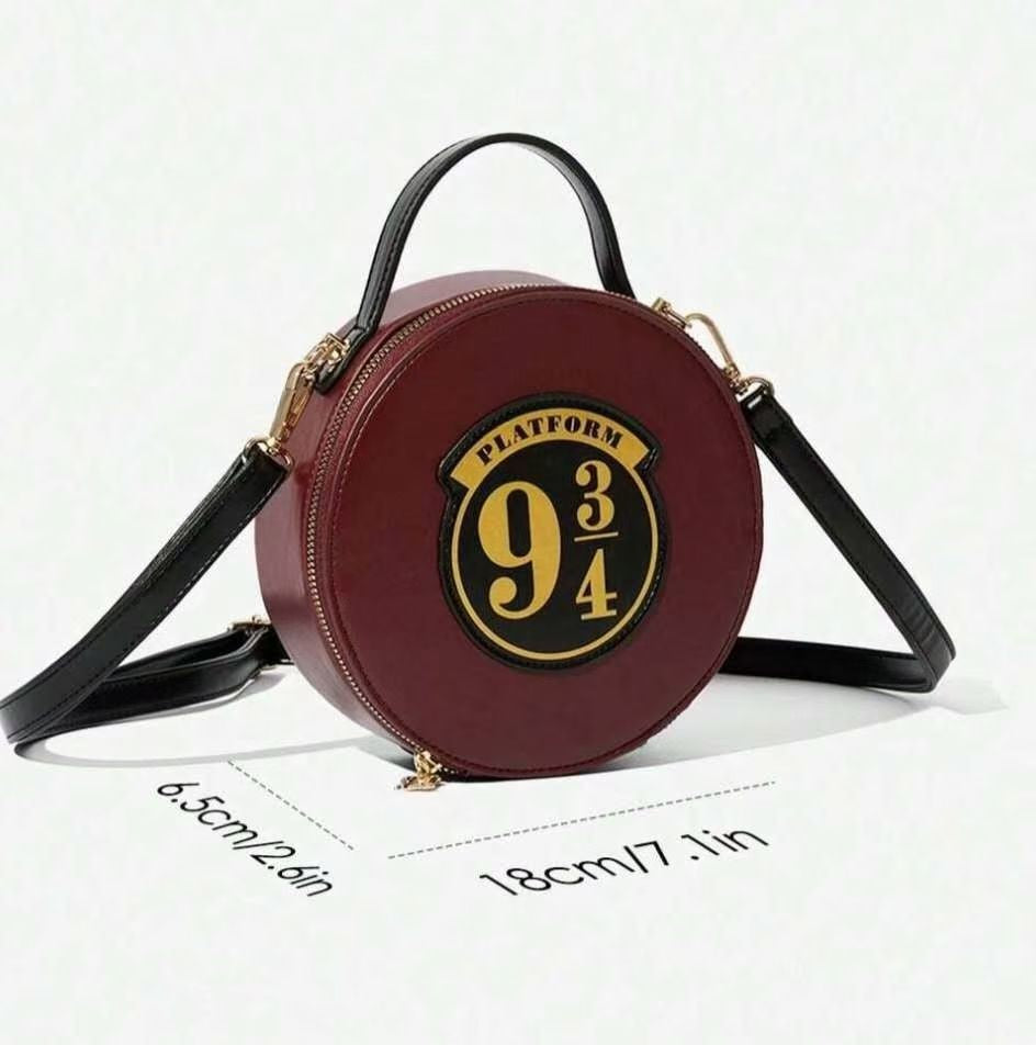 Mochila Harry Potter Feminina Pottered com Alça Dupla Cosplay Feminina com Alça Dupla de Ombro Bolsa Mini Mochila