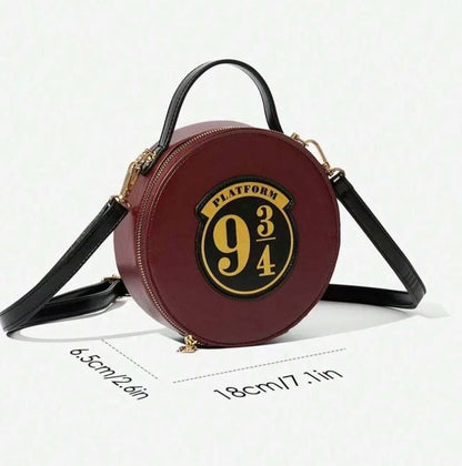 Mochila Harry Potter Feminina Pottered com Alça Dupla Cosplay Feminina com Alça Dupla de Ombro Bolsa Mini Mochila