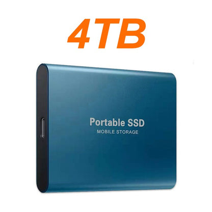 SSD portátil USB-C 2TB HD Externo 4TB de Grande Capacidade Unidade de Armazenamento de Alta Velocidade para Laptop Windows 10/11 2026