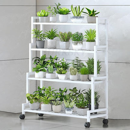 Plant Stand Flower Rack 3 Or 4 Tier Flower Pot Shelf Storage Organizer Display Rack For Indoor Garden Balcony Floor Stand