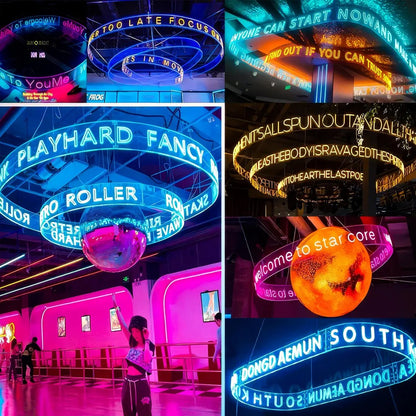 Custom Neon Sign Personalized Acrylic Sign Illuminated Logo LED Sign for Bar Party Birthday Nail Shop Wall Decor Night Lamp Sign