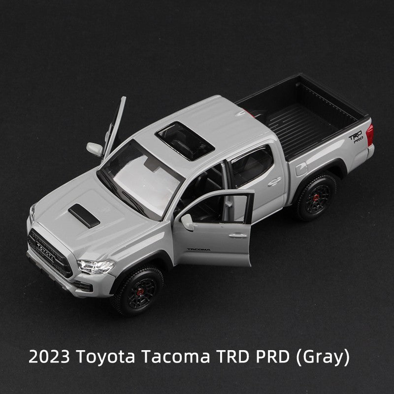 Maisto 1:27 Toyota Pickup Caminhonete de Liga Leve Hilux Tacoma TRD Pro Modelo de Carro Fundido Veículos Esportivos Fundidos de Brinquedo