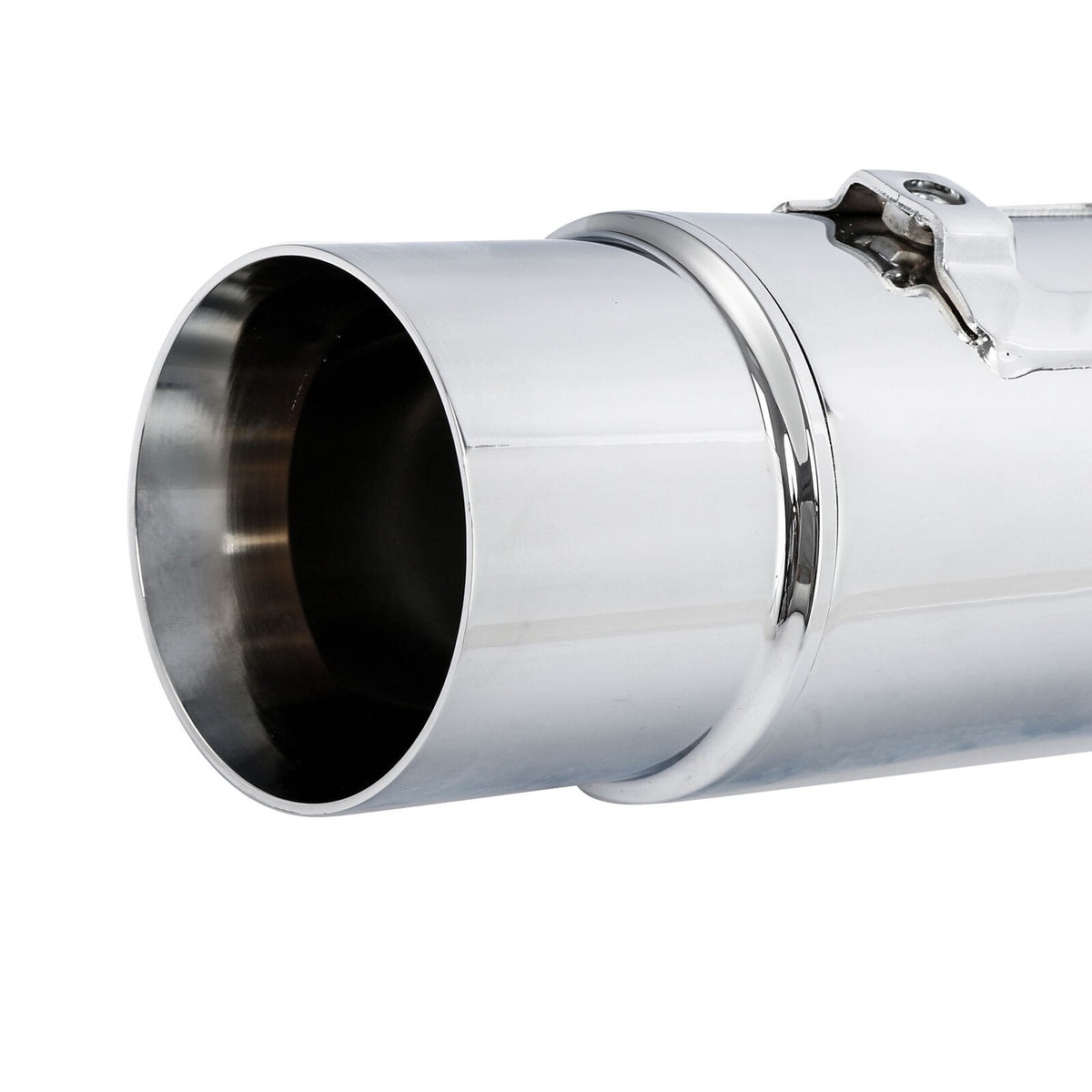Motorcycle 4" Slip-On Dual Exhaust Pipes For Harley Touring Road King Electra Glide Street Glide Road Glide 2017-2023 2022 2021