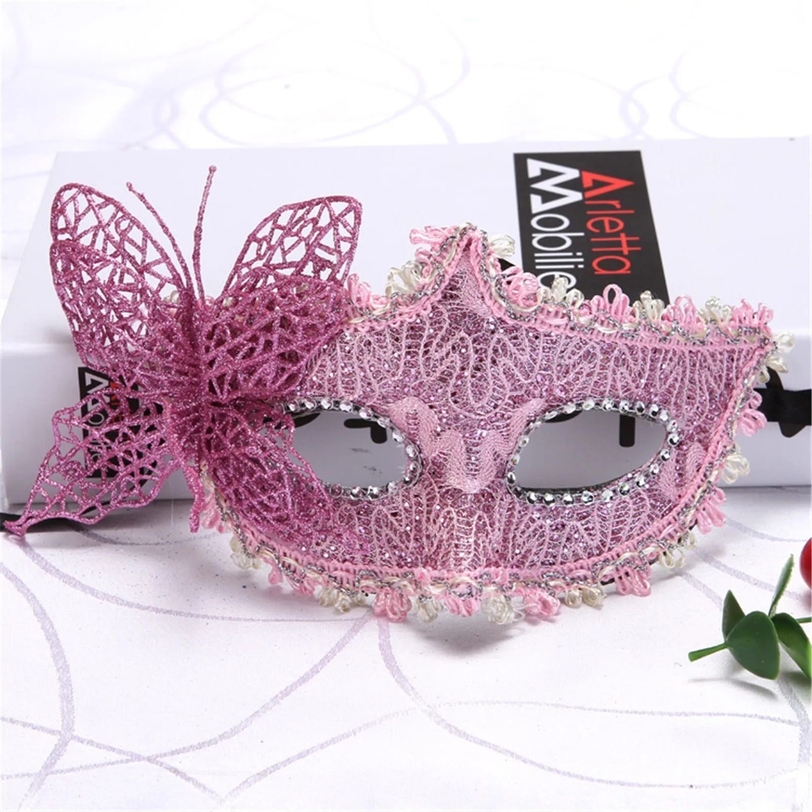 Lightweight Masquerade Mask Eye-Catching Costume Accessory Unique Dragon Pattern Leather Cloth Surround For Halloween Events