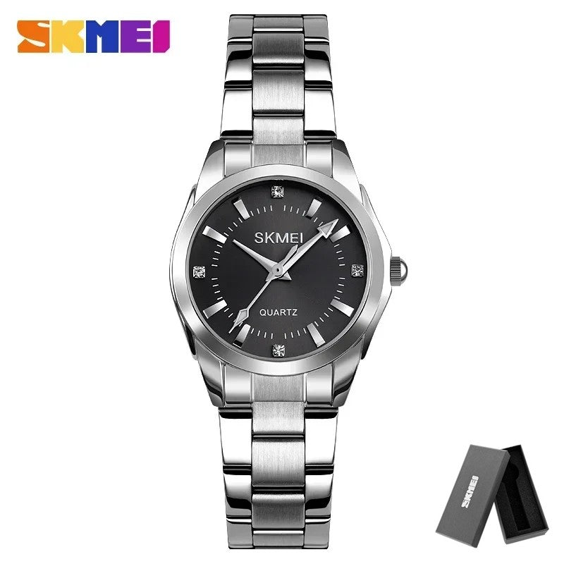 SKMEI1620  For Women Thin Lady Hour Ladies reloj mujer Fashion Simple Quartz Women Watch Japan Movement Luxury Quartz Watches