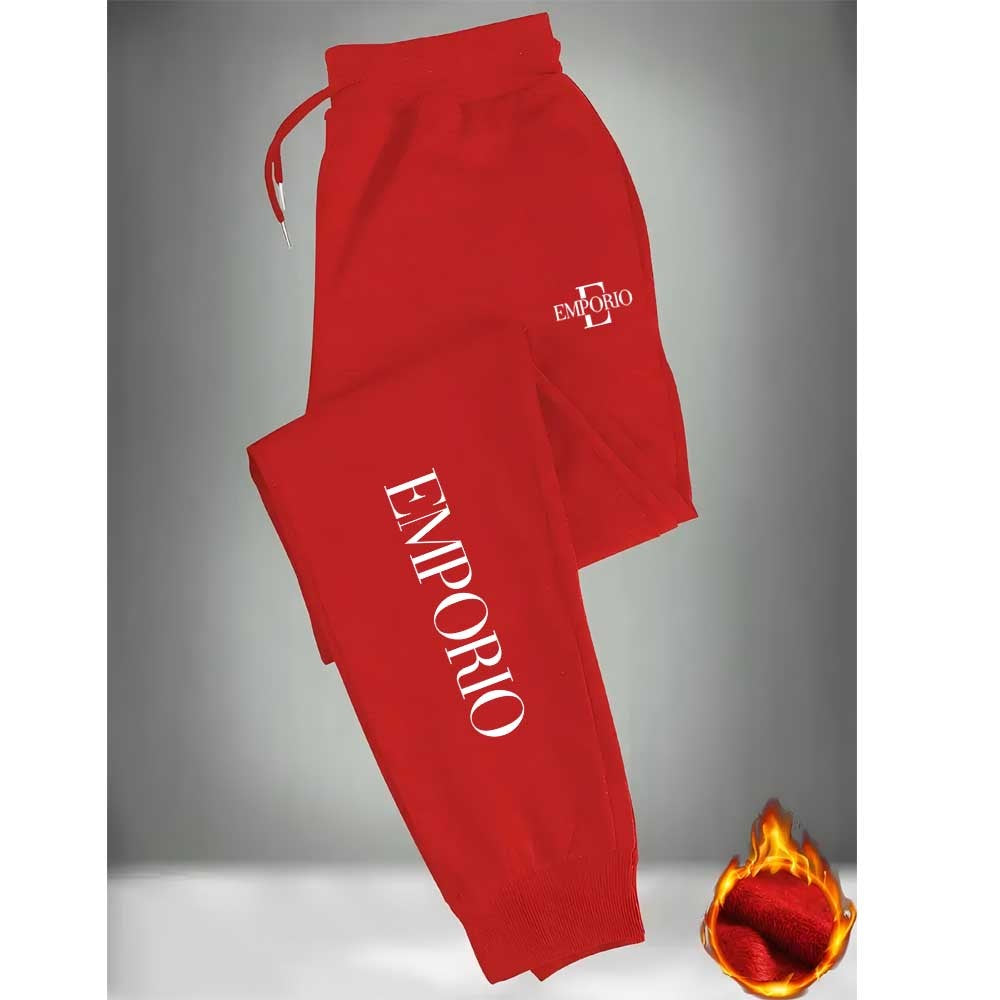 Men's Gym Jogger Pants - Heavy-Duty Stretch Athletic Track Pants with Elastic Drawstring  Cuffed Ankles, All-Season Waist &