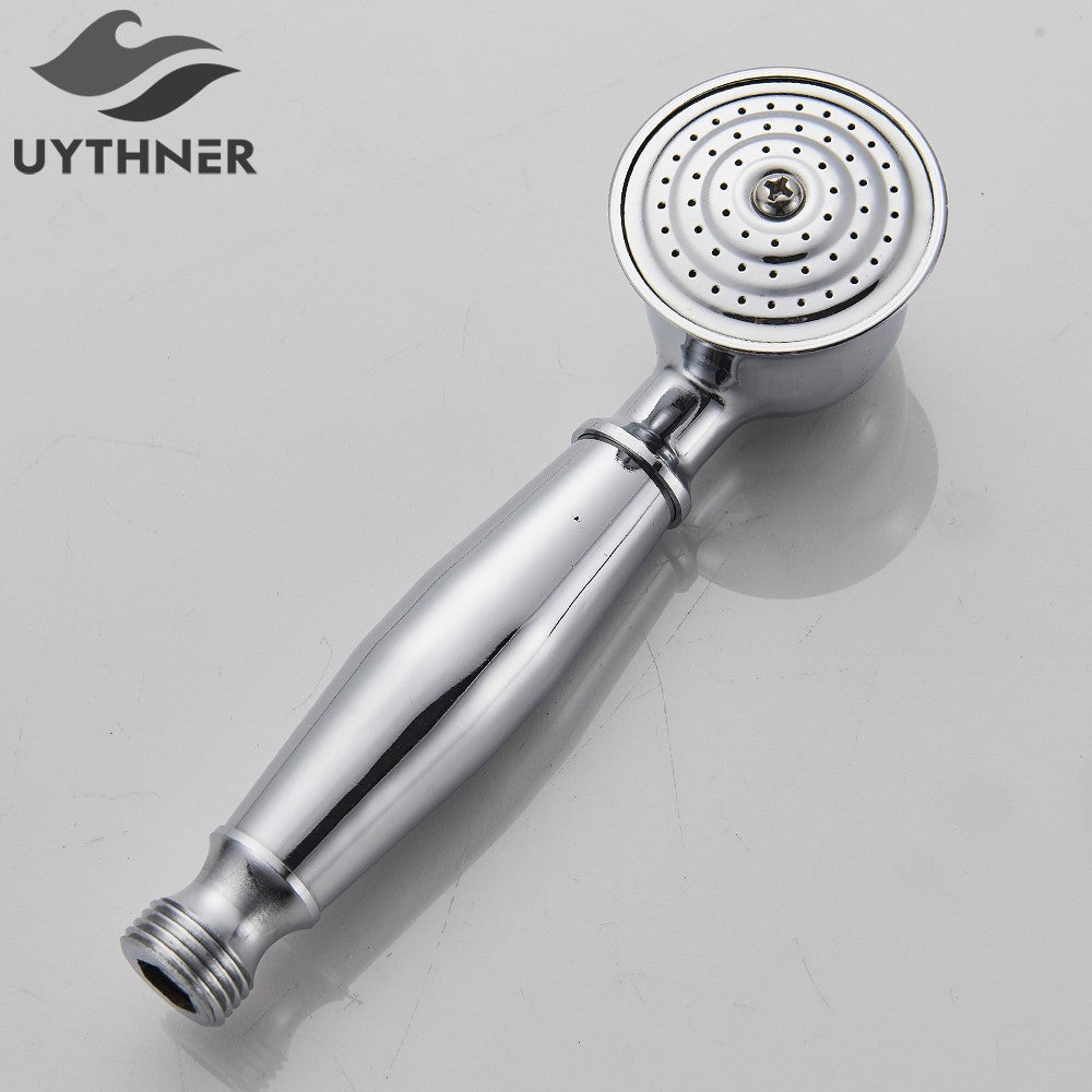 Ducha Chuveiro Banheiro Vintage Cerâmica Latão Montado Parede Torneira Pulverizador Acessório Hardware Chuveirinho