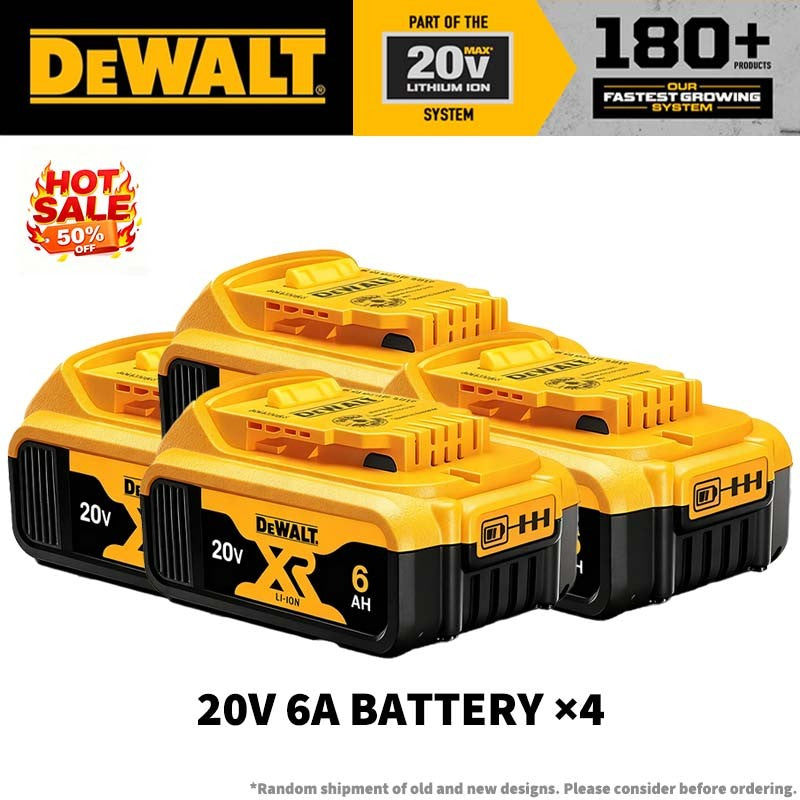 ??DCB609 Bateria Original Dewalt 20V/60V 9.0Ah 18650 Li-Ion para Ferramentas Elétricas DCB205 DCB206 Carregador de Bateria para Ferramentas sem Fio