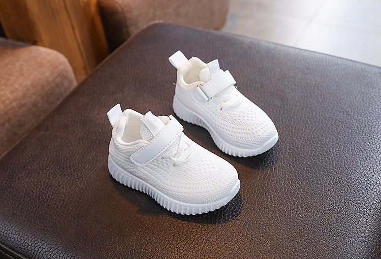 Spring Kid Shoes New Fashion Versatile Girl Sneakers Comfort Soft Sole Anti Slip Simple Boy Shoe Breathable Classic Casual Shoes