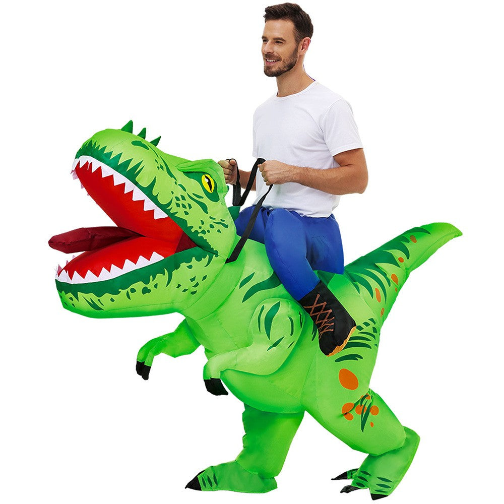 Children/Adults Dinosaur Inflatable Clothing Anime Riding Role Playing Clothing Kindergarten Performance Party Festival Props