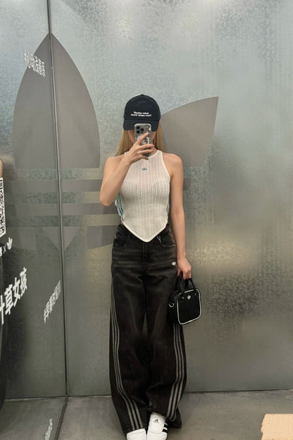 Clover men's and women's fashionable contrasting small square bags, sports single shoulder hand-held crossbody bags