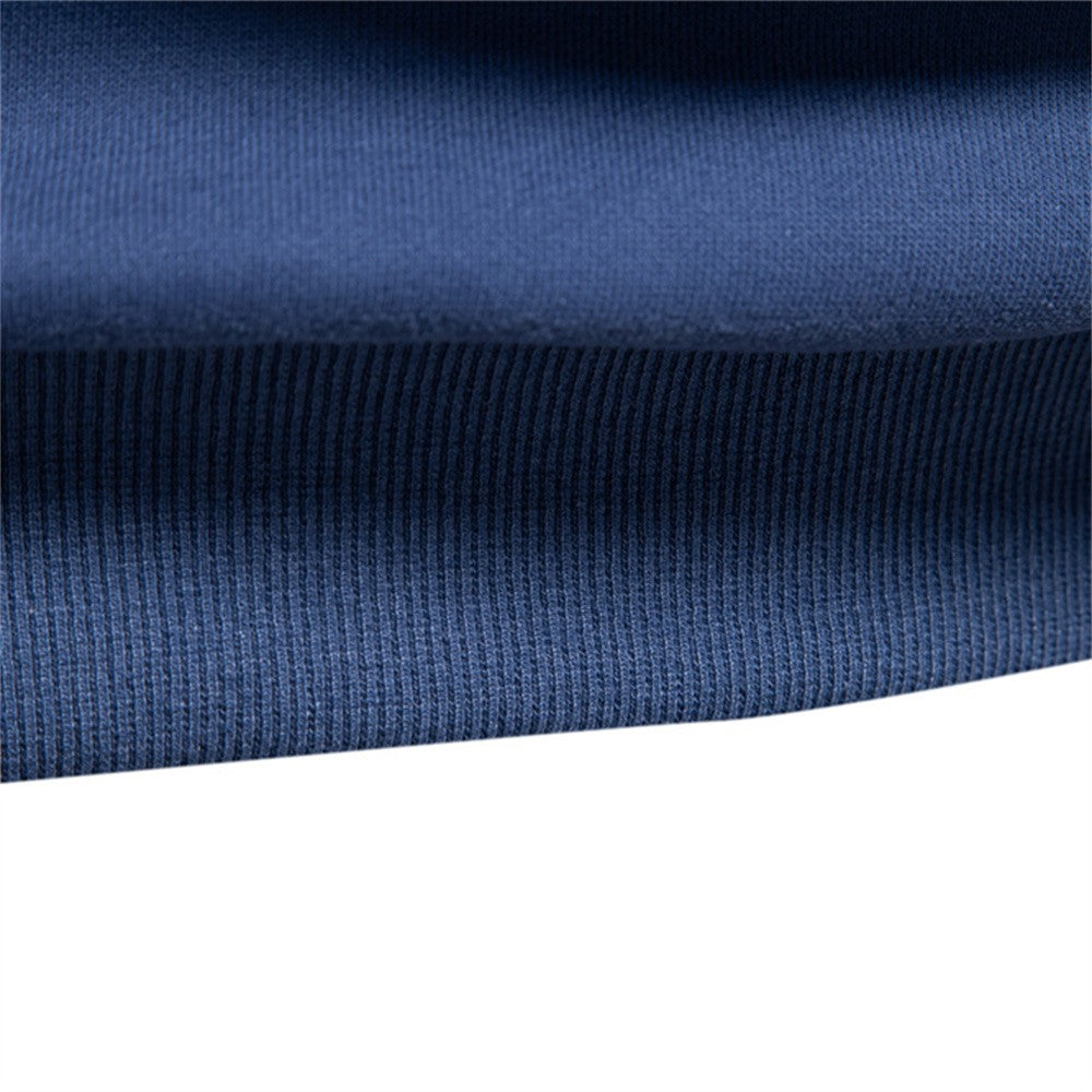 AIOPESON Men's Premium Cotton Sweatshirt Color Block Sweatshirt Long Sleeve Business Casual Social Sweatshirt