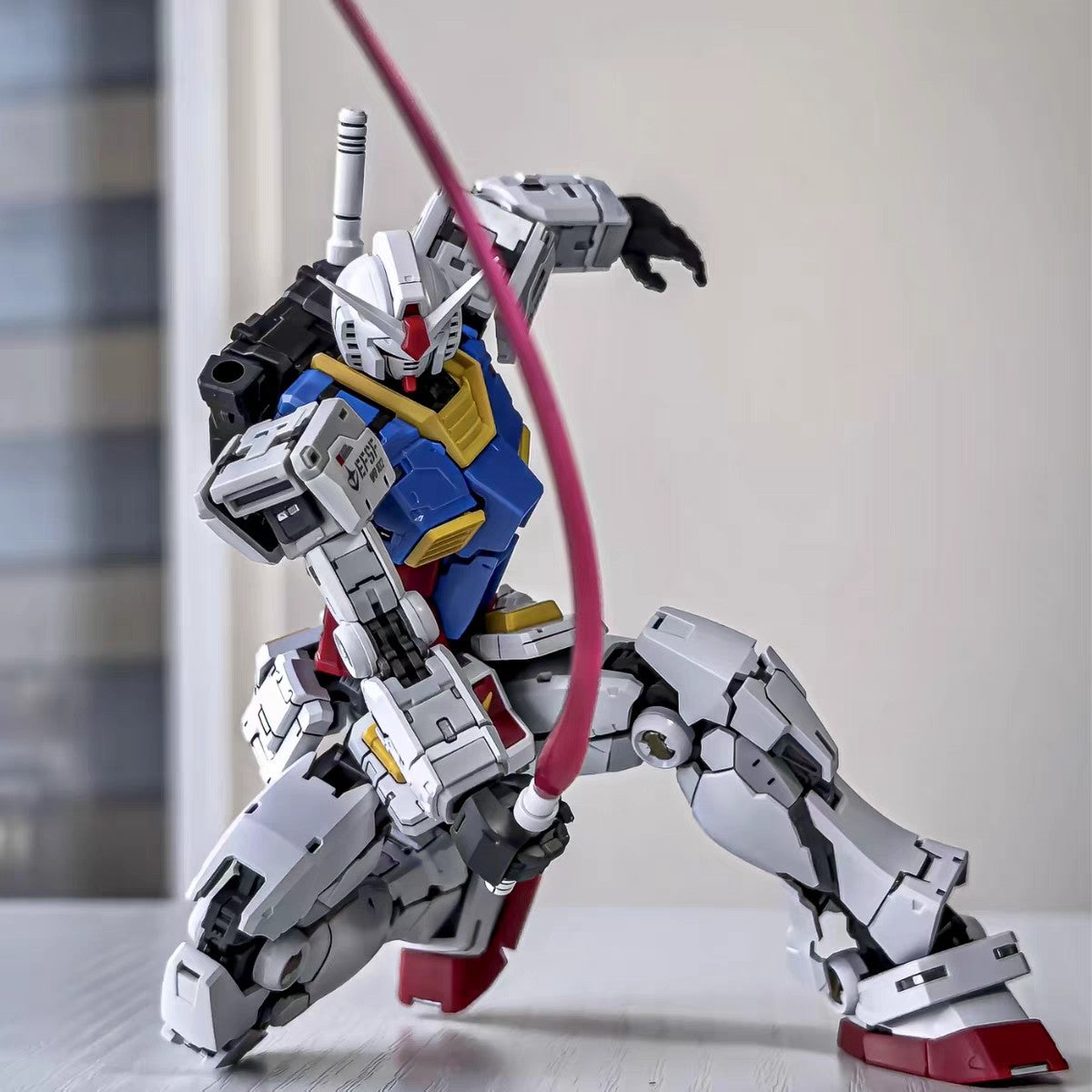 Reparo de Máscara Versão Changlong 5501rg 1/144 Yuanzu 2.0 Modelo Montado Rgurx-78-2 Boneco de Brinquedo Menino Réplica de Alta Versão