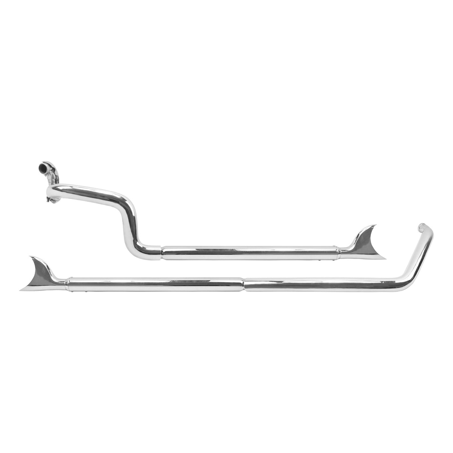 Motorcycle Exhaust Pipe Dual Exhaust System Kit For Harley Softail Fatboy FLSTF Deluxe 2007-2017 Breakout FXSB 13-16 Accessories