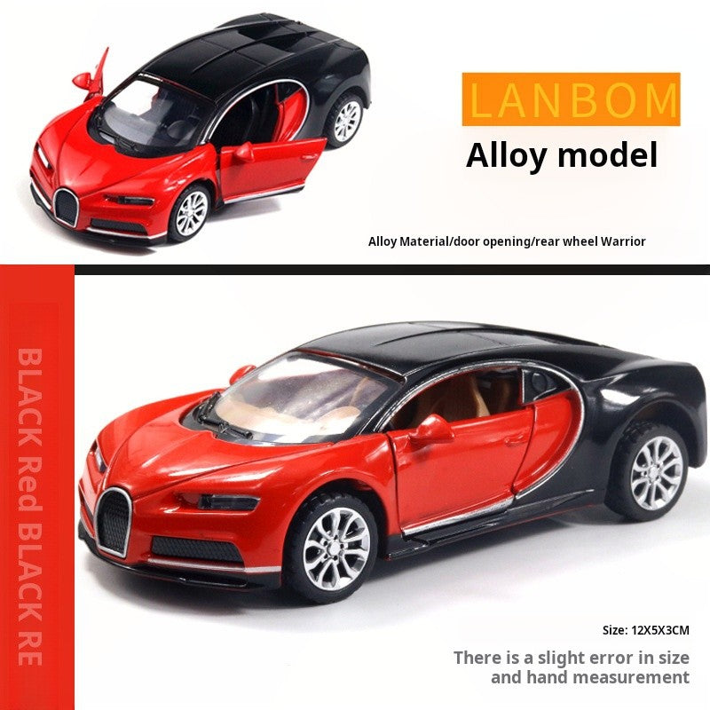 1:36 Bugatti Carro de Brinquedo Super Sport Modelo Miniatura Rodas Livres Liga de Zinco Fundido Coleção Presente Carro